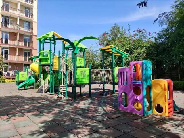 Cozy Condo Near Airport With Pool And Ocean View Suba Basbas Exteriör bild