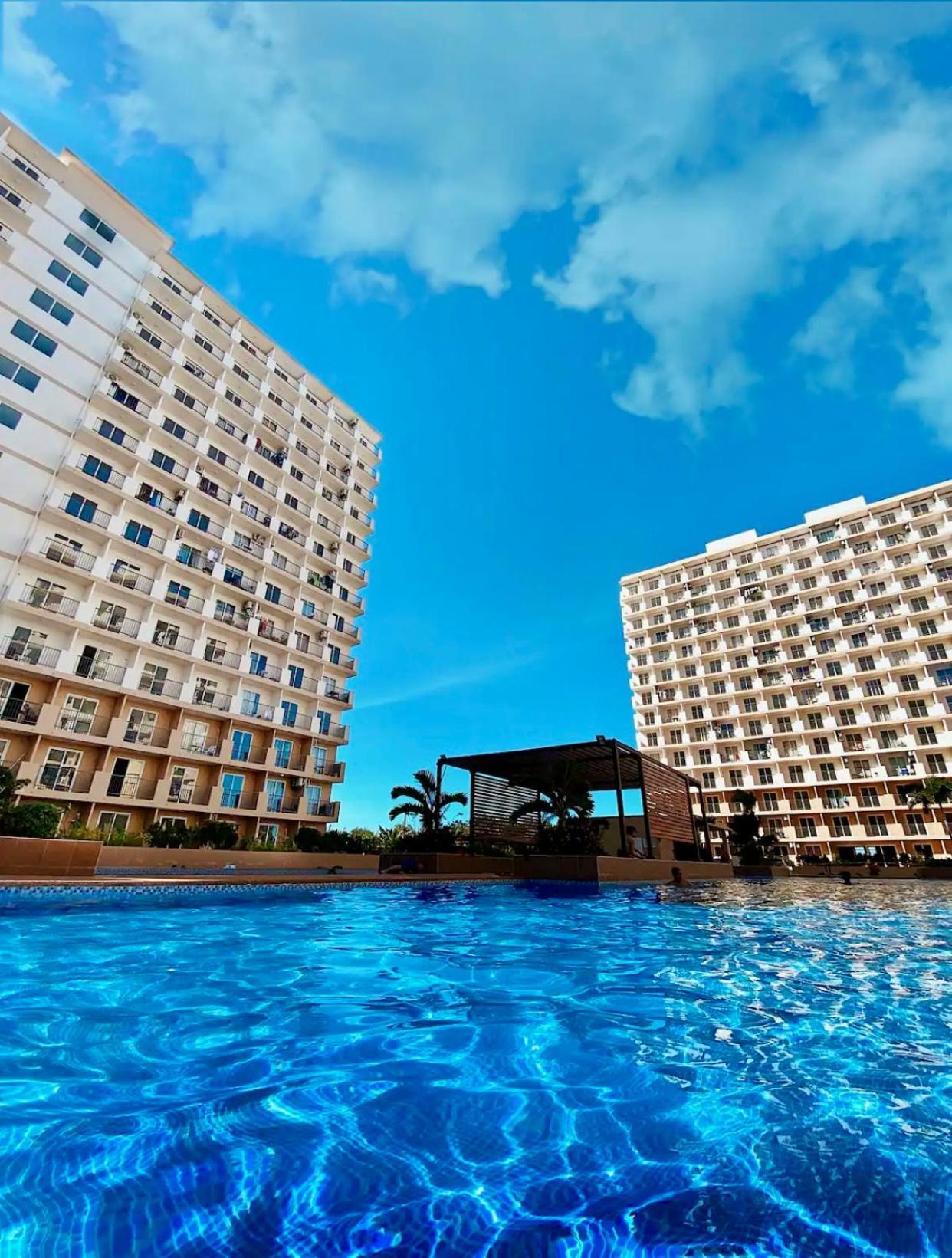 Cozy Condo Near Airport With Pool And Ocean View Suba Basbas Exteriör bild