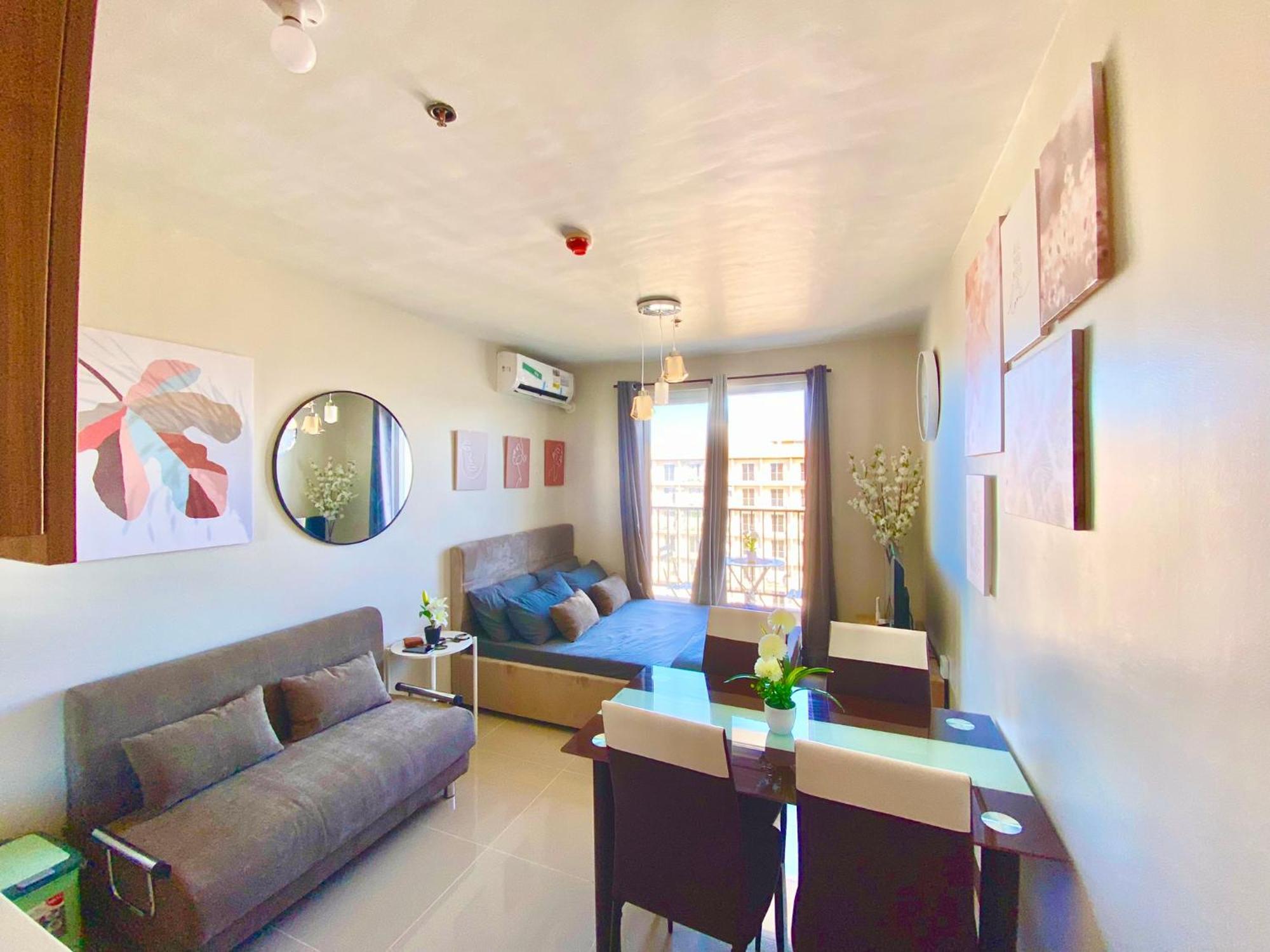 Cozy Condo Near Airport With Pool And Ocean View Suba Basbas Exteriör bild